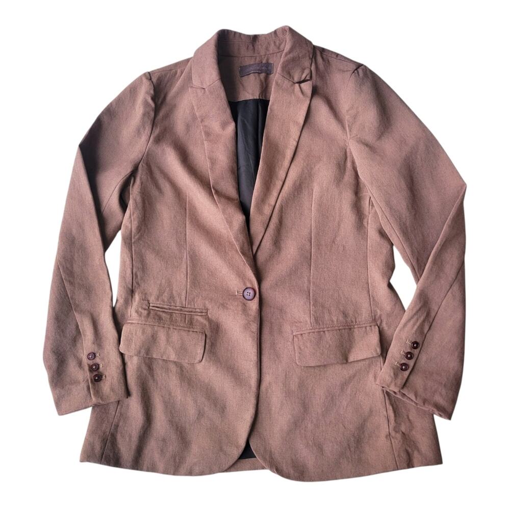 Outerknown Women's Devin Blazer Tan Brown 6